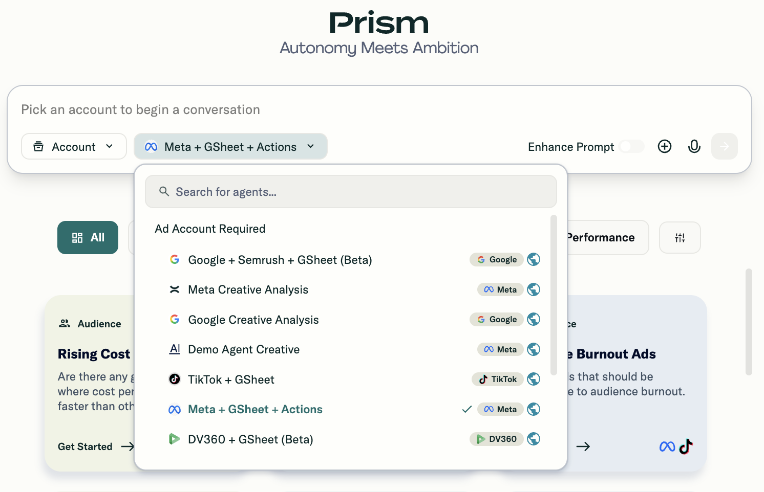 Agents – Prism Documentation
